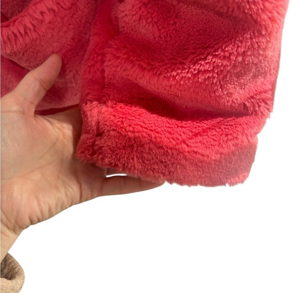 Boden Mini Boden Faux Fur Color Block Two Toned Jacket 11-12 years - Picture 6 of 7